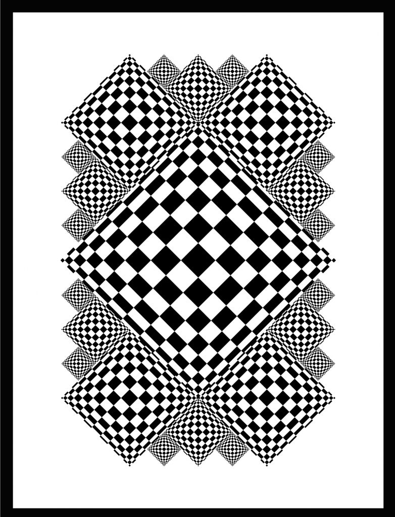 Op-Art Grafik 85