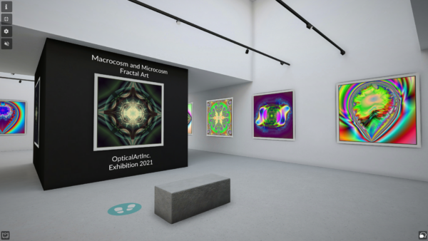 Macrocosm and Microcosm Fractal Art / Exhibition